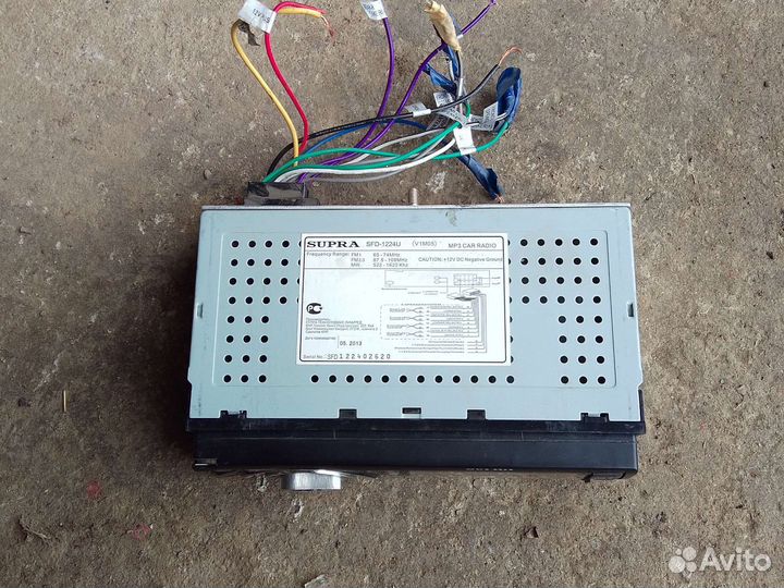 Магнитола Supra