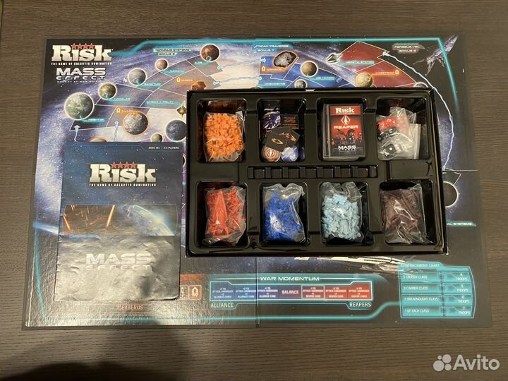 Настольная игра Mass Effect Risk: Galaxy AT War