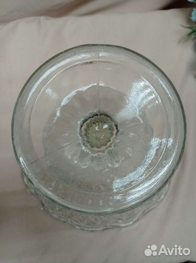 Ваза на ножке СССР, фруктовница