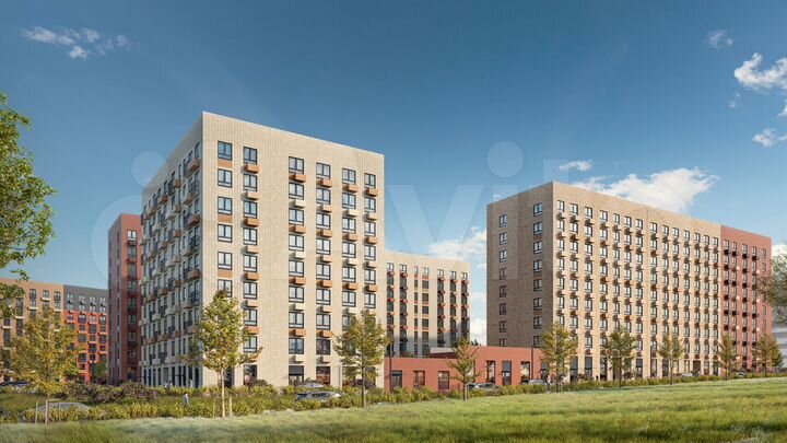 2-к. квартира, 63,4 м², 9/9 эт.