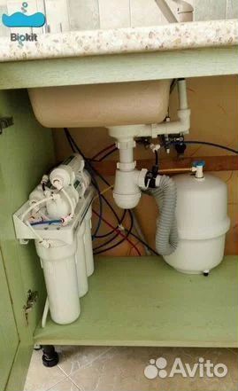 Комплект очистки воды на колонном фильтре