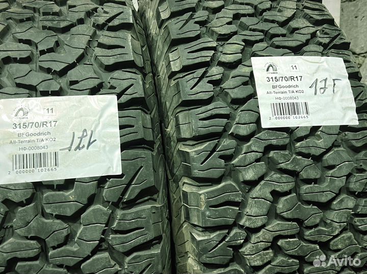 Bfgoodrich All-Terrain T/A KO2 315/70 R17 94Y