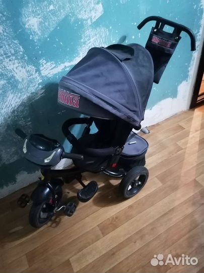 Детский велосипед с ручкой бу