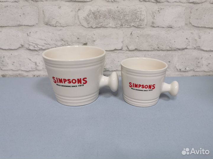 Керамическая чаша для бритья Simpsons