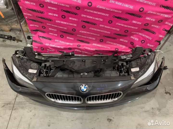 Ноускат BMW 5 серия F10/F11 (Телевизор, кассета радиатора, бампер передний, фары, усилитель бампера)