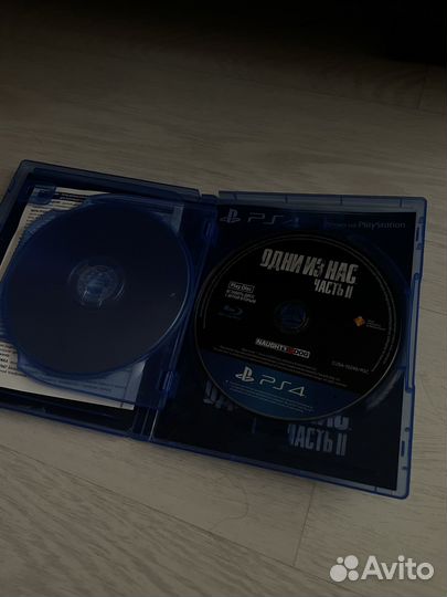 Диск на ps4 Last of us 2