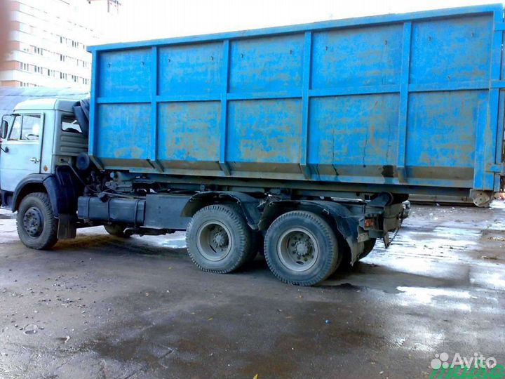 Вывоз строй. мусора 27м3