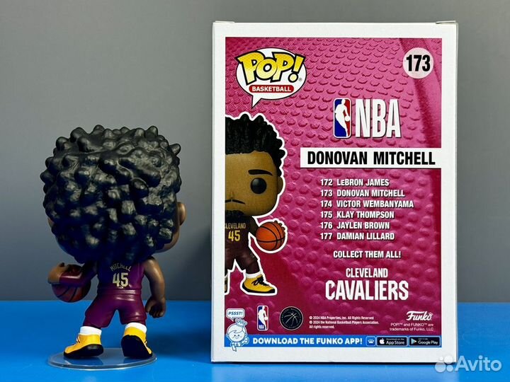 Funko Pop Basketball 173 Donovan Mitchell NBA Cavs