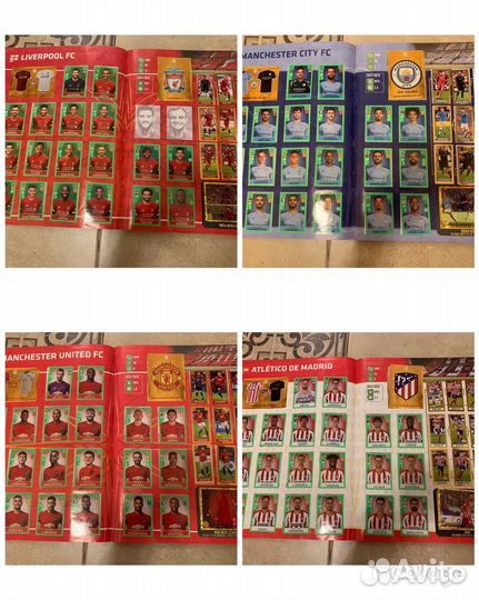 Альбом д/ наклеек FIFA2020,заполнен
