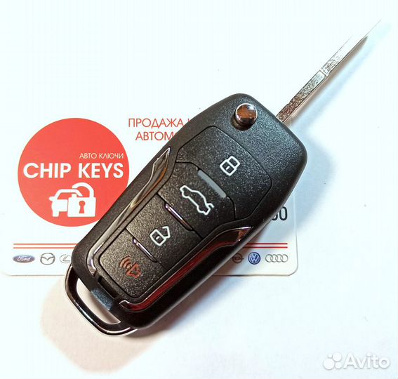 Ключ зажигания Ford Escape / 164-R8046 / выкидной