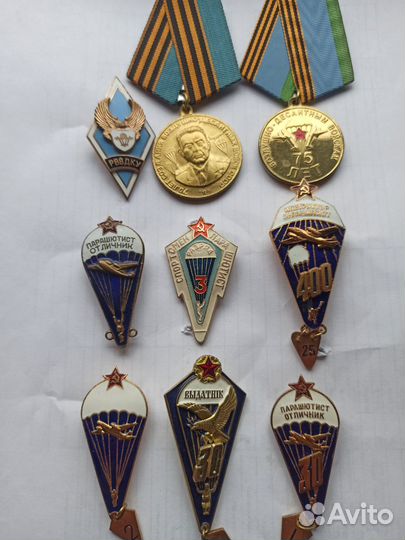 Знаки и медали вдв
