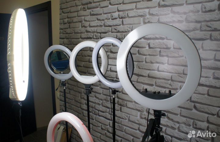 Кольцевая лампа. LED лампа для селфи + штатив