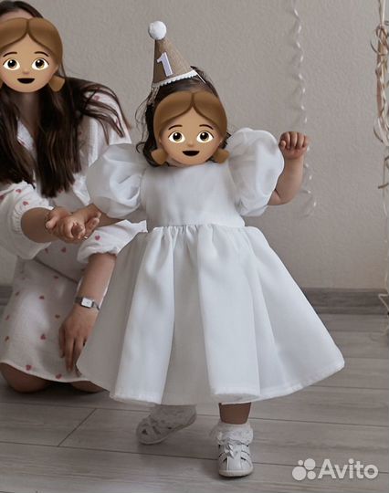 Платье 80 нарядное новое