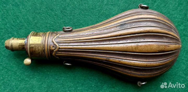 Пороховница антикварная, 19 век