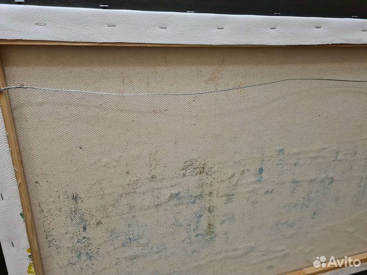 Картина маслом В долине