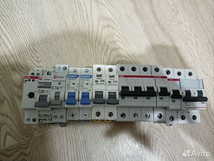 Автоматы, дифф,реле