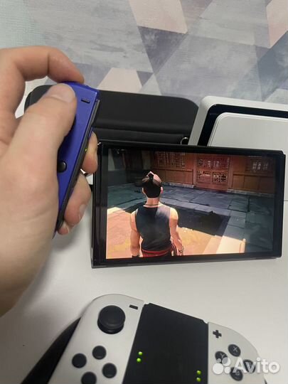 Nintendo switch oled 256гб прошитая разогнанная