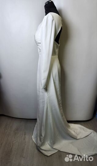 Новое свадебное платье 46р