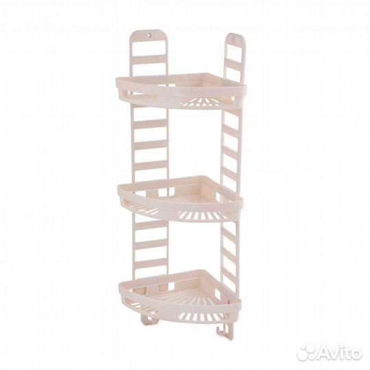Полка-этажерка пластиковая для ванной