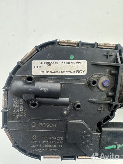 Моторчик стеклоочистителя Ауди а6