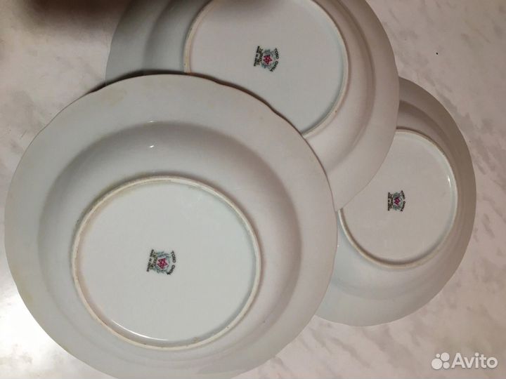 Глубокие тарелки суповые.Япония. Кленовый Лист