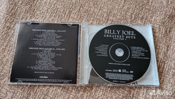 Cd диск фирменный Billy Joel 1998 EU