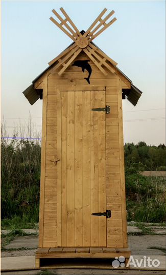 Дачный туалет с установкой BAG338