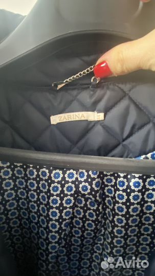 Стеганное пальто