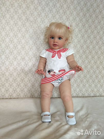 Кукла Реборн большая 70 см ручной работы