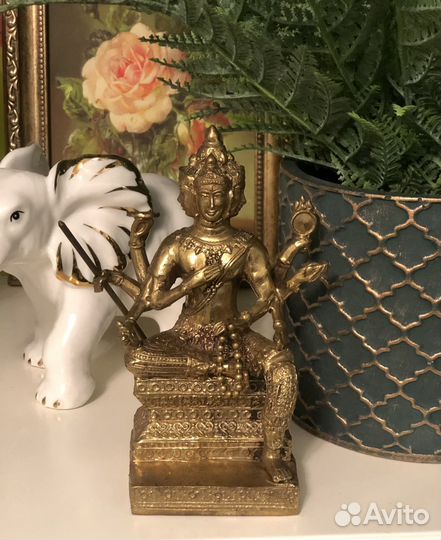Сувенир из Индии статуэтка бронза