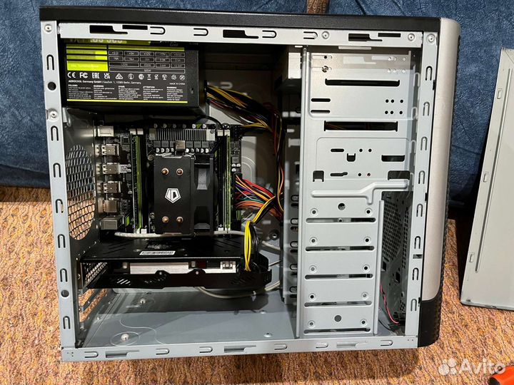 Игровой пк Xeon 2689E5, RX 580 8 gb