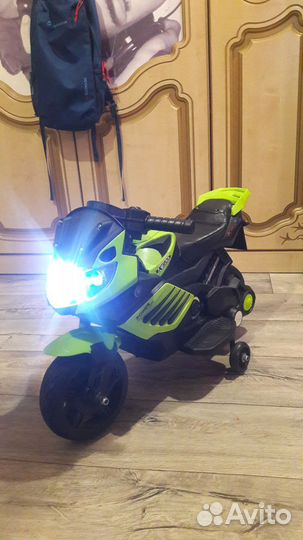 Детский мотоцикл на аккумуляторе бу