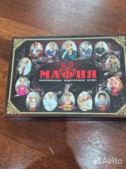 Настольная игра мафия с масками