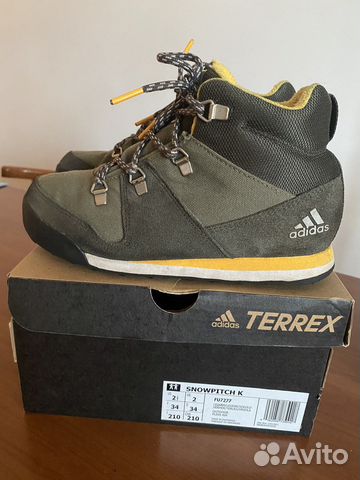 Ботинки демисезонные adidas terrex 33-34р