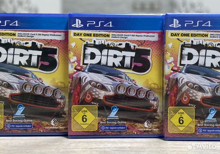 Dirt 5 (Новый Диск) Sony PS4