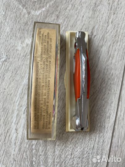 Ножик рыбка складной СССР