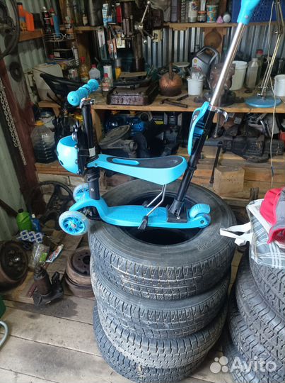 Самокат детский трехколесный