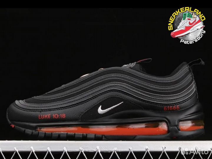 Кроссовки Lil Nas X mschf's Air Max 97 Satan Shoes