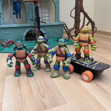 Набор база панцеробус багги герои черепашек ниндзя