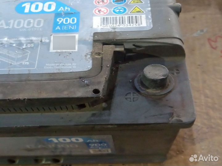 Аккумулятор автомобильный 100 ah