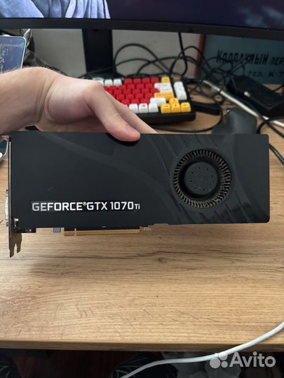 Видеокарта PNY GeForce GTX 1070ti 8GB