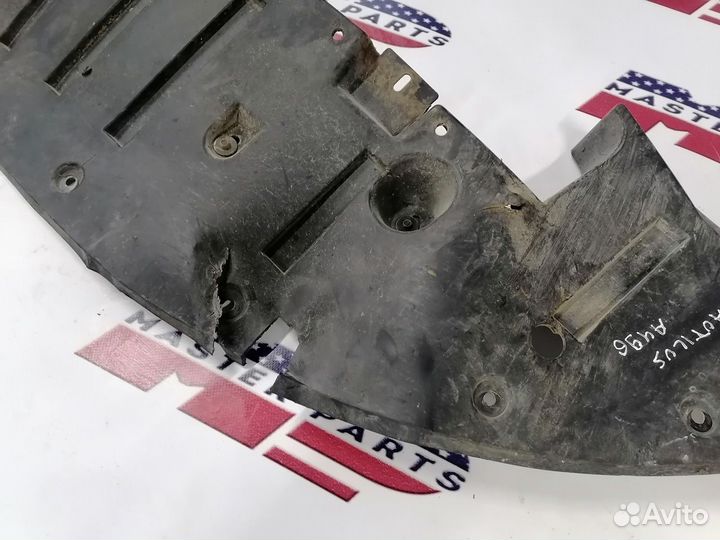 Защита бампера переднего Lincoln Nautilus I (2018—2024)