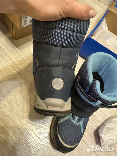 Сапоги lassie зима 38
