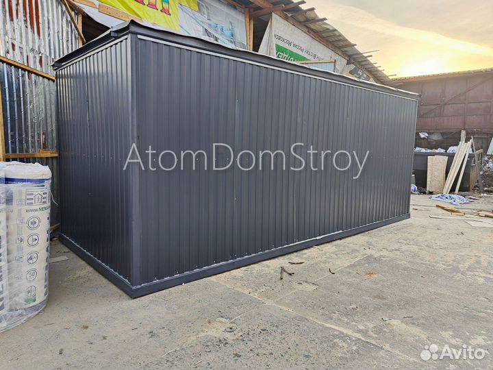 Бытовка дачная новая. Электрика в подарок