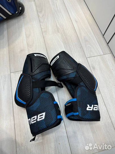 Bauer налокотники, наколенники, термоштаны, баул