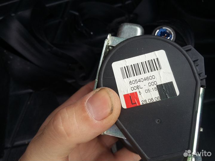 Ремни безопасности Ауди А6 С6 4F