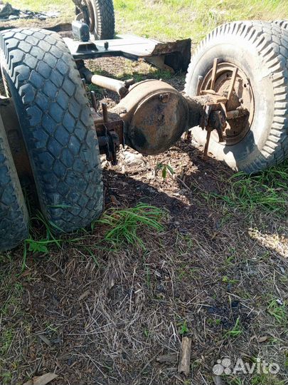 Задний мост на маз