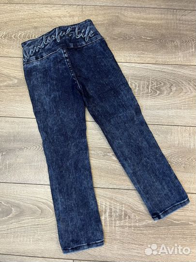 Джинсы для девочки 110