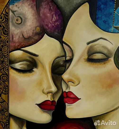 Картина маслом «Гармония противоречий»