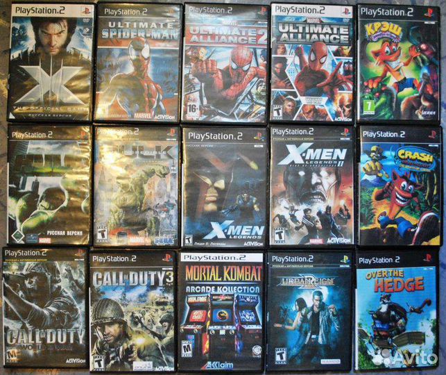 Игры на sony playstation 2(PS2)